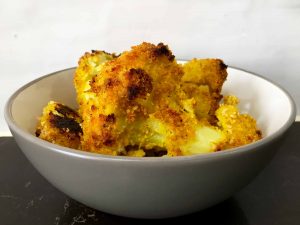 Crispy Roasted Cauliflower - Low Calories Recipe