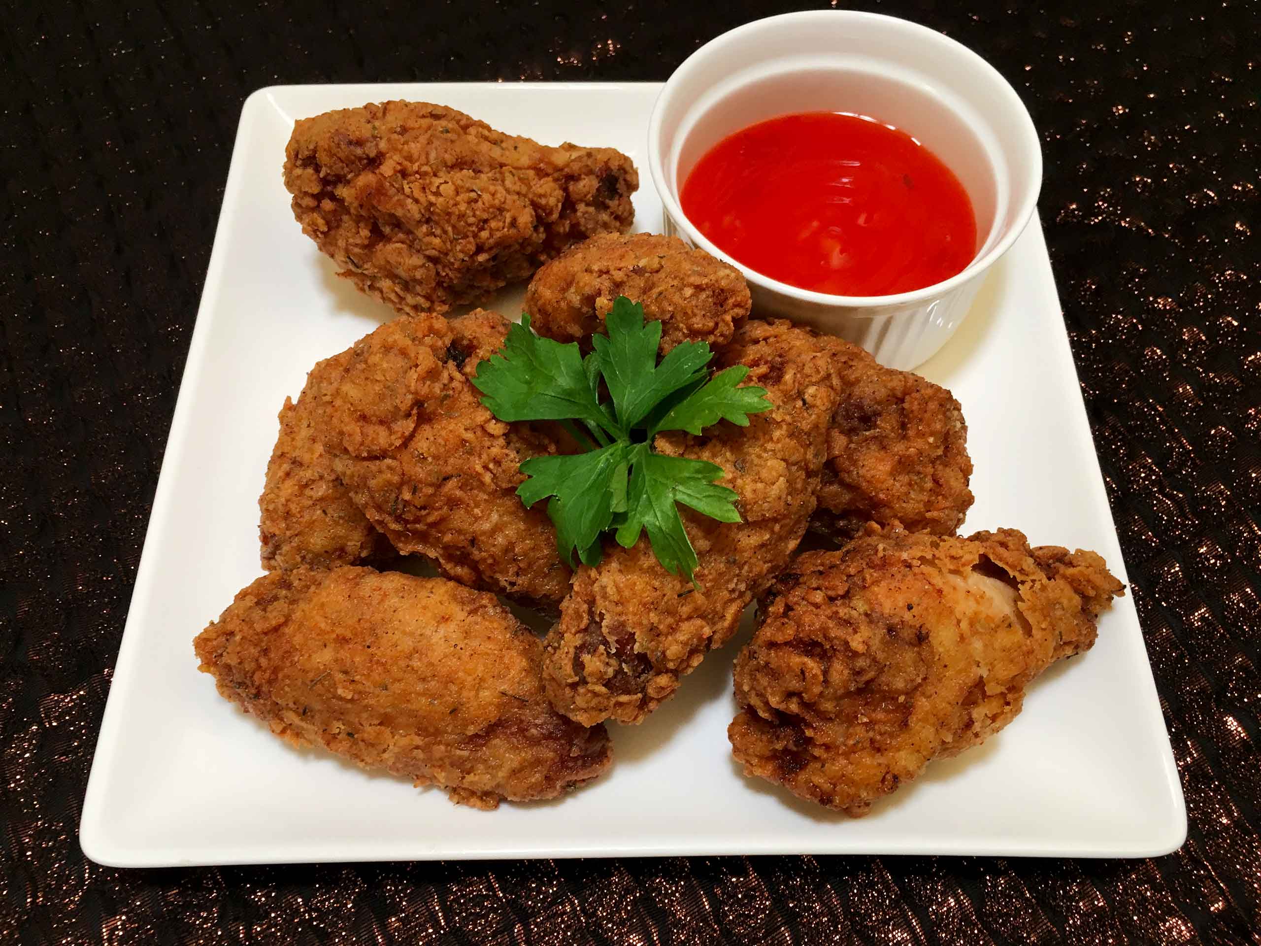 The perfect KFC style chicken wings