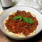 pasta in bolognese sauce