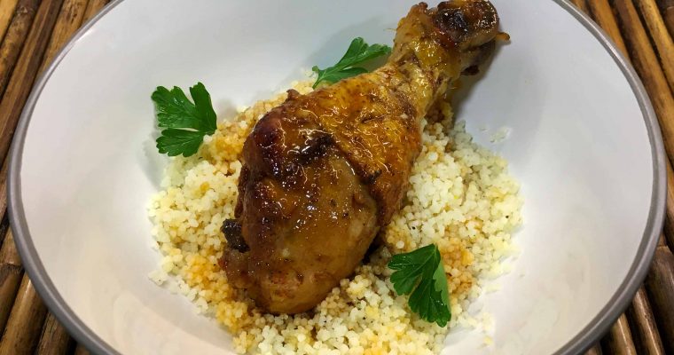 Wonderful Chicken In Sweet Red Kiddush Wine – A classic French dish with an Israeli twist