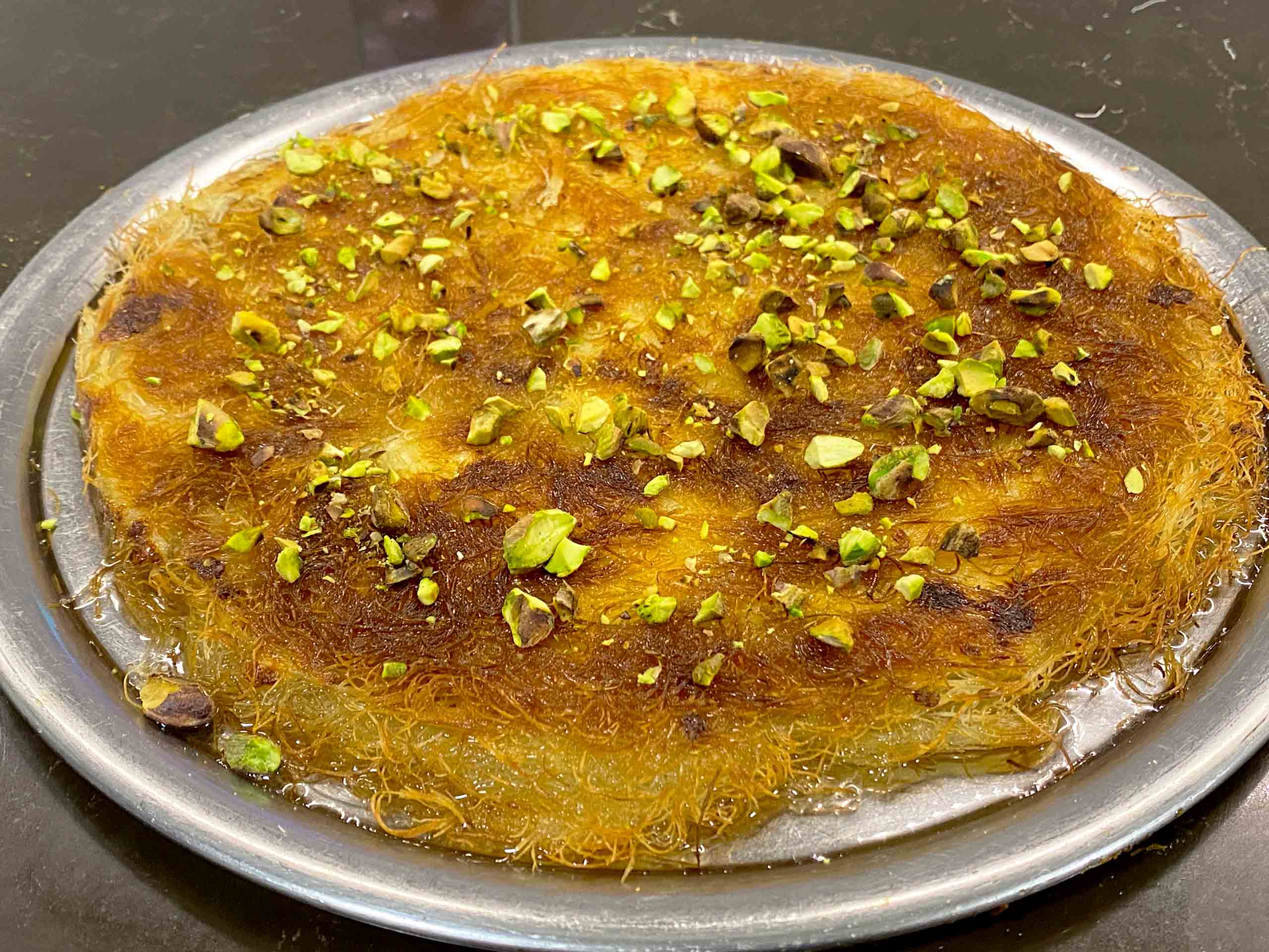 Traditional Kanafeh recipe