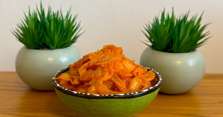 Sweet and sour cabbage in tomato sauce